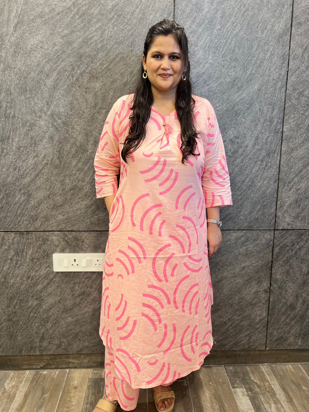 Pink Modern Casual Co-Ord Set