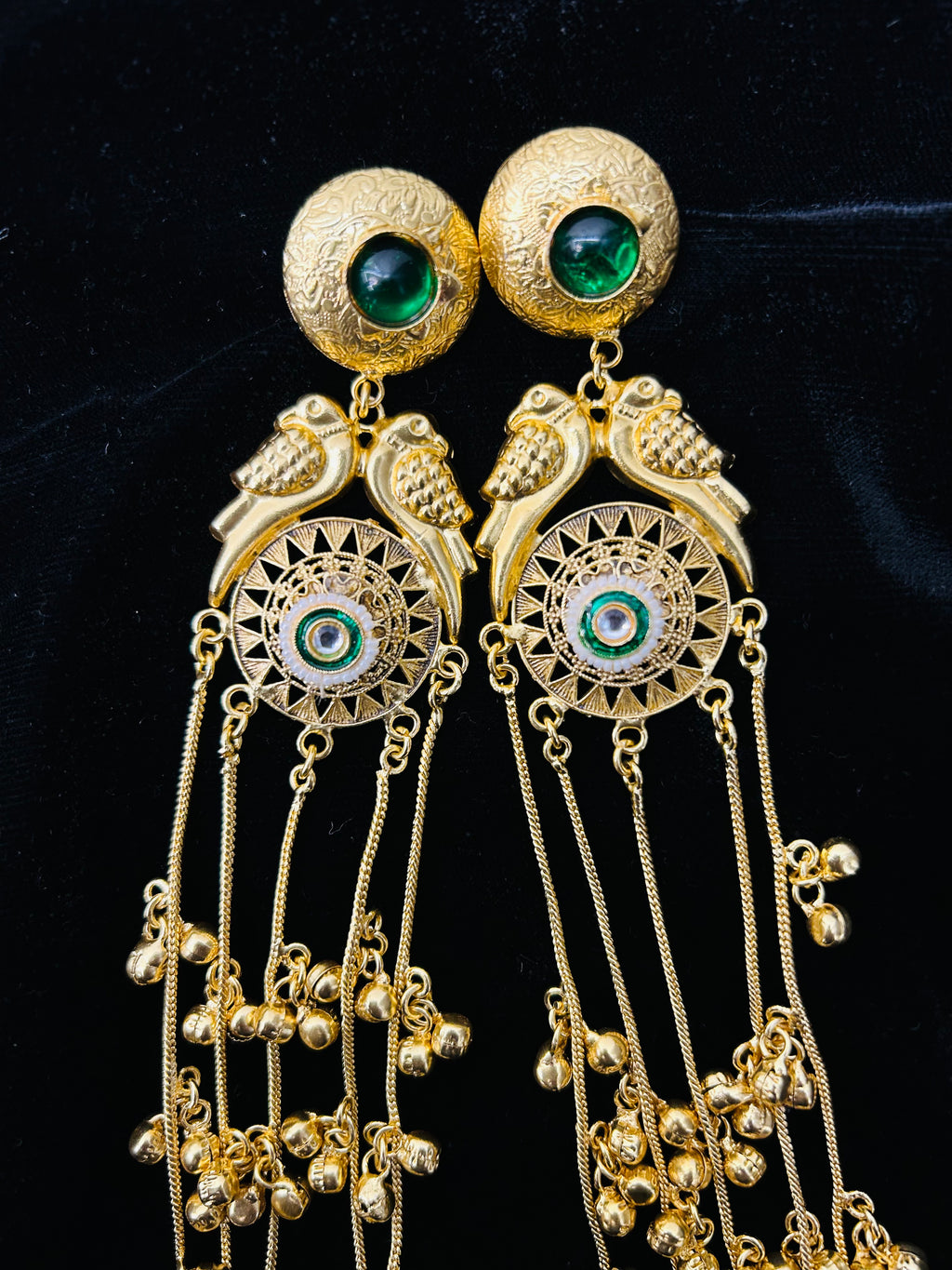 Elegant Kashmiri Style Long  Earrings