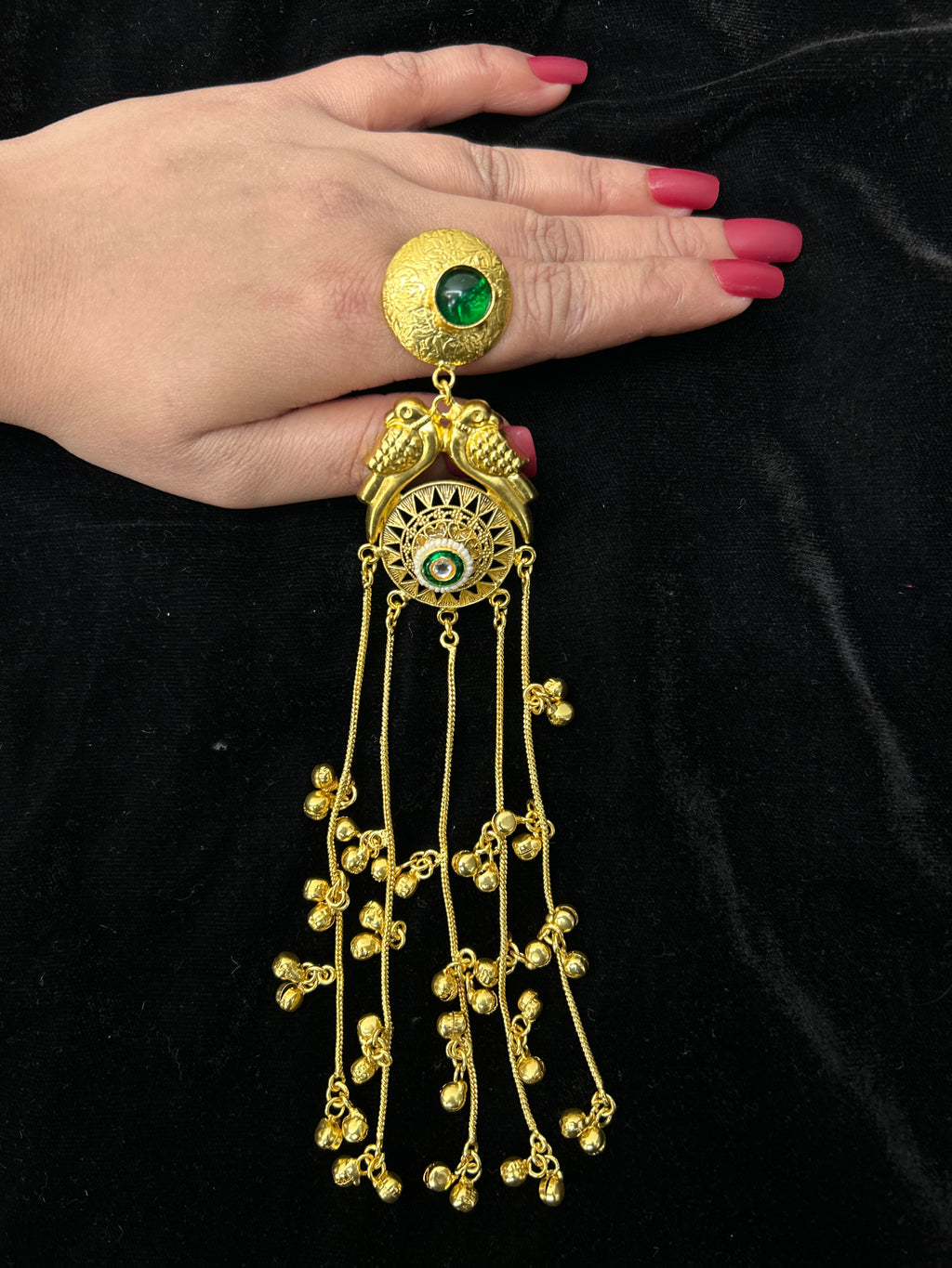 Elegant Kashmiri Style Long  Earrings