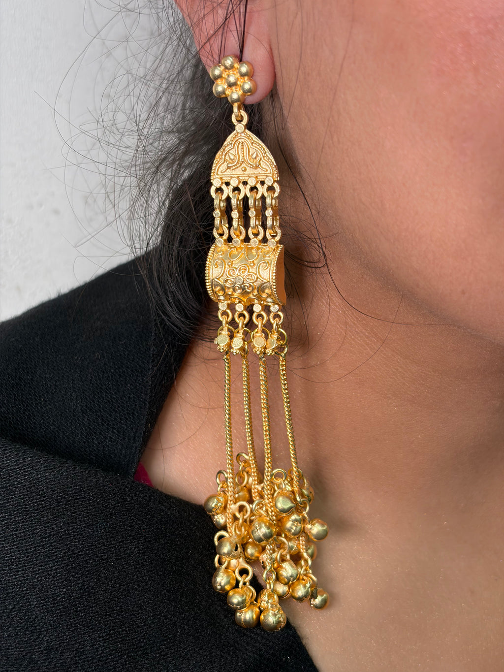 Long Kashmiri Earring