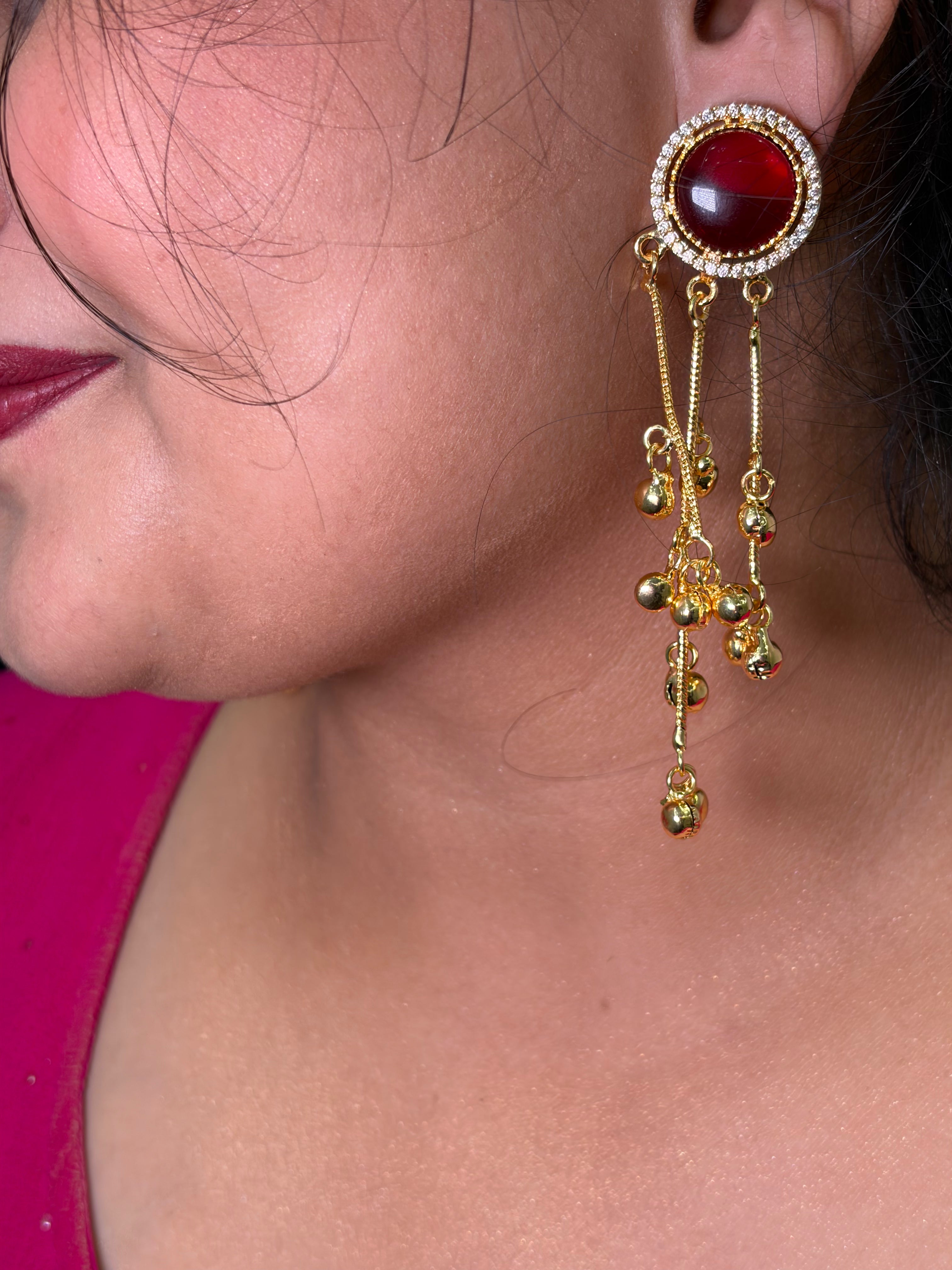 Short Kashmiri Earrings