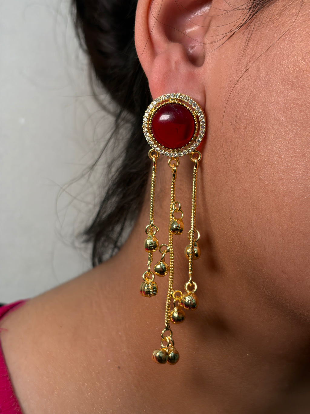 Short Kashmiri Earrings
